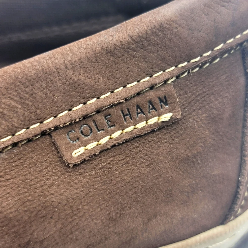 Cole‎ Haan Brown Suede Claude Penny Loafer Size 10 #1375